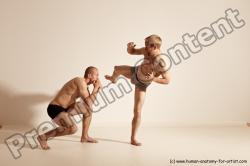 Kickbox reference poses